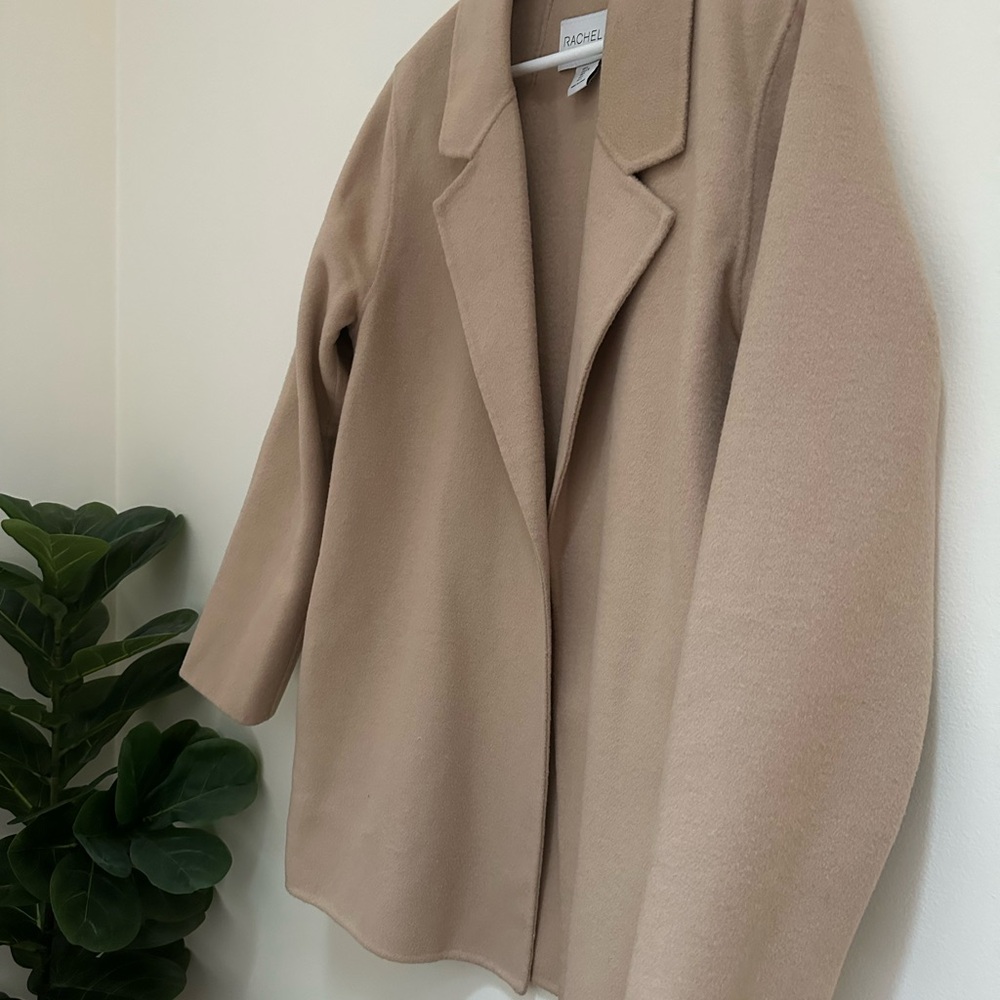 Rachel Zoe Tan Wool Coat